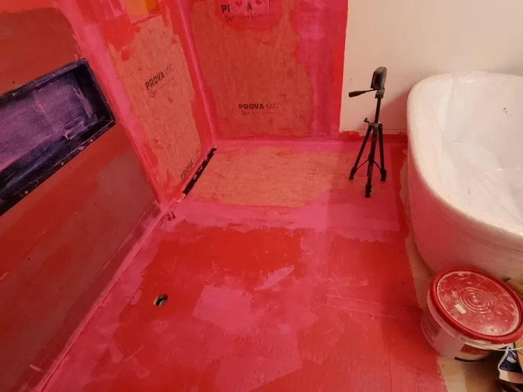 bathroom tile replacement